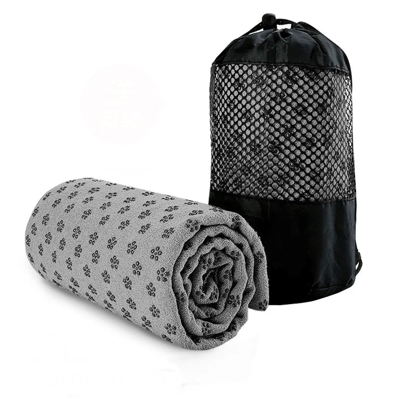 Hot Yoga Grip Towel – Anti-Slip Sweat-Absorbent Mat Towel