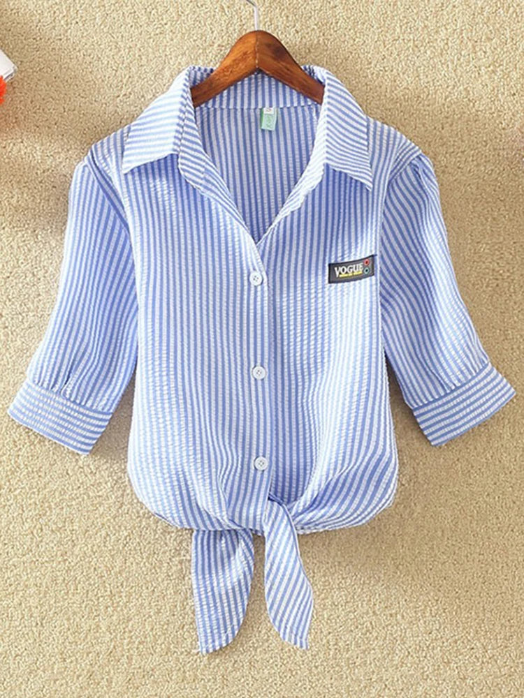 New Womens Tops Fashion 2024 Women Summer Chiffon Blouse Short Sleeve Casual Shirt