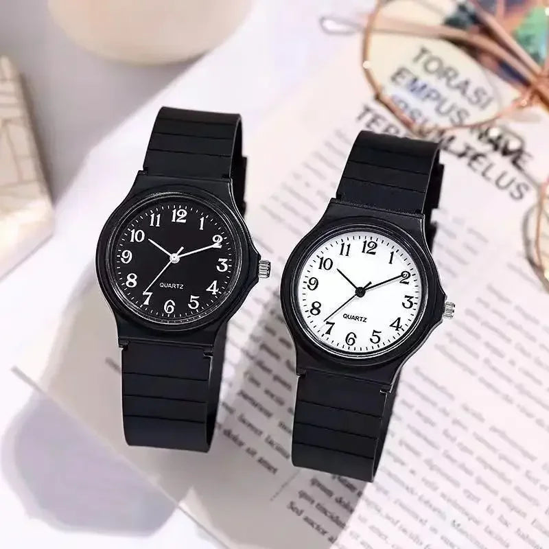 Exam Watch for Women – Simple Silicone Strap Waterproof Quartz
