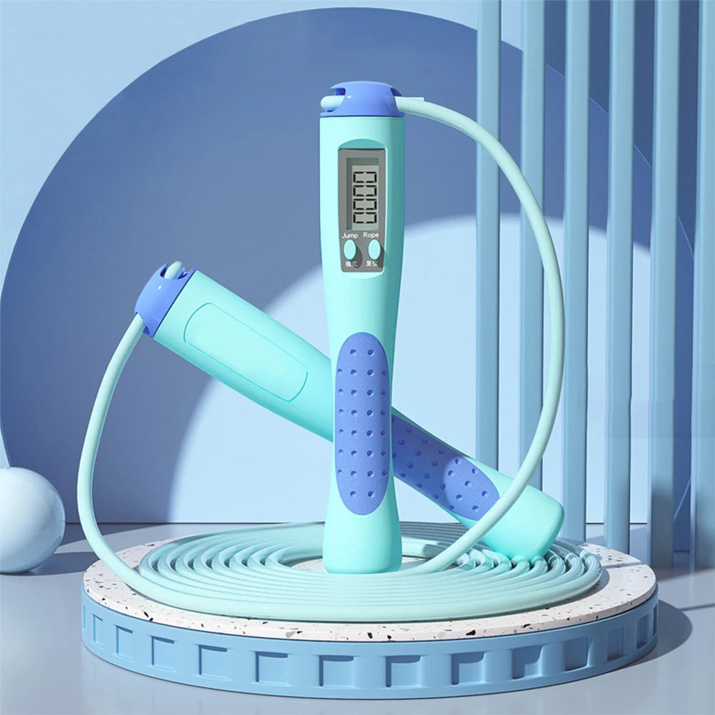 2.8m Digital Counting Jump Rope - Adjustable Fitness Skipping Rope