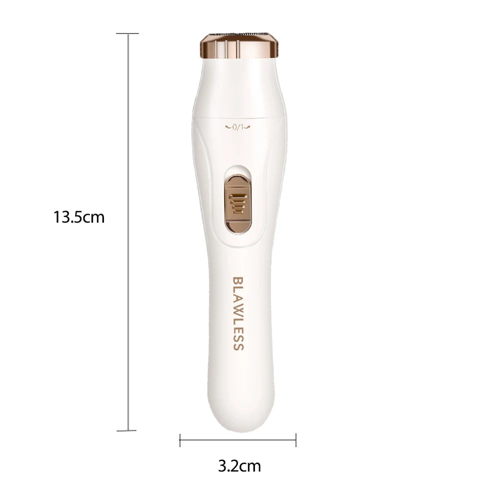 Portable Epilator & Shaver for Women - Painless Hair Removal