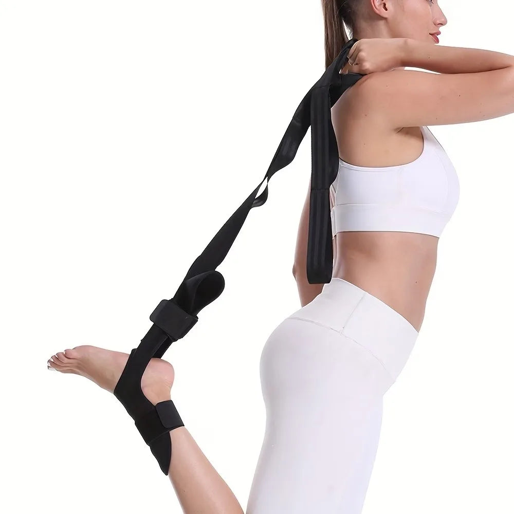 Adjustable Yoga Stretching Band – Leg, Foot & Full Body Flexibility