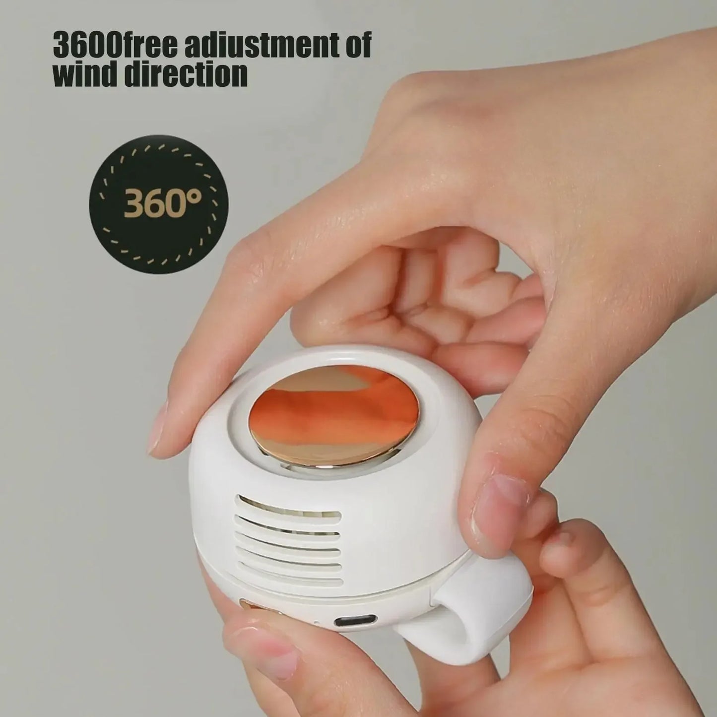 Mini Whirlwind Fan - Portable Clip-On Cooling