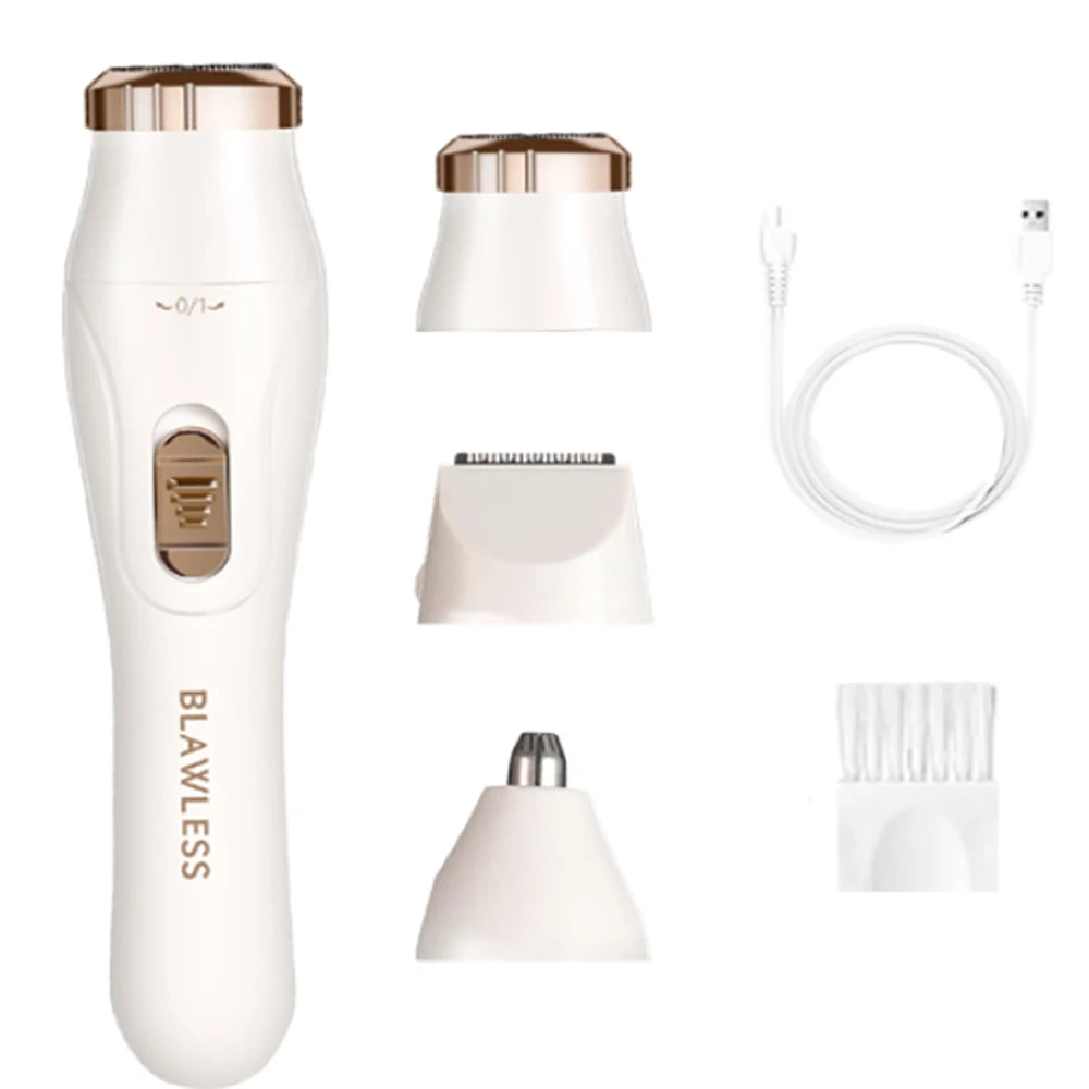 Portable Epilator & Shaver for Women - Painless Hair Removal