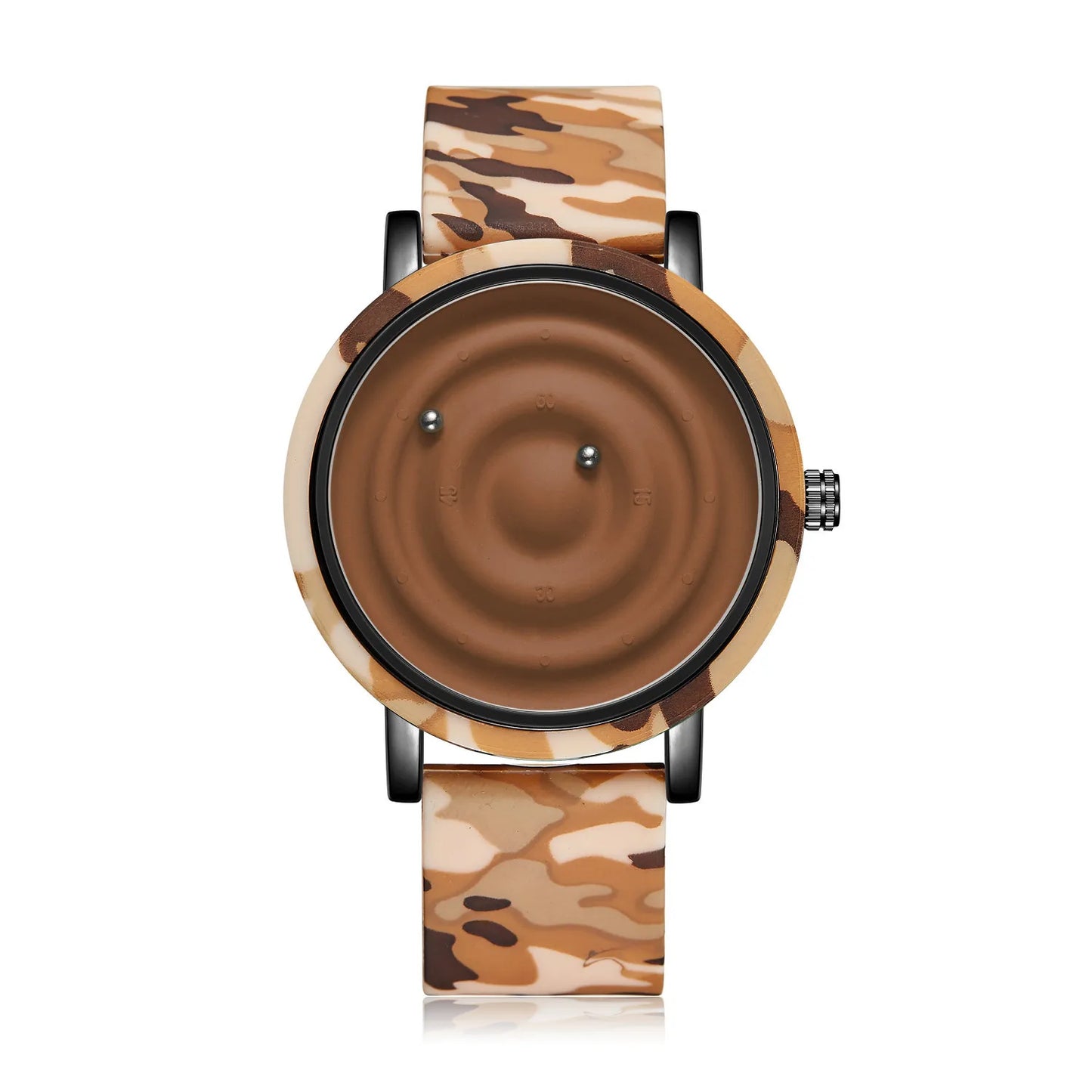 Magnetic Pointer Watch – Waterproof Quartz for Men & Women