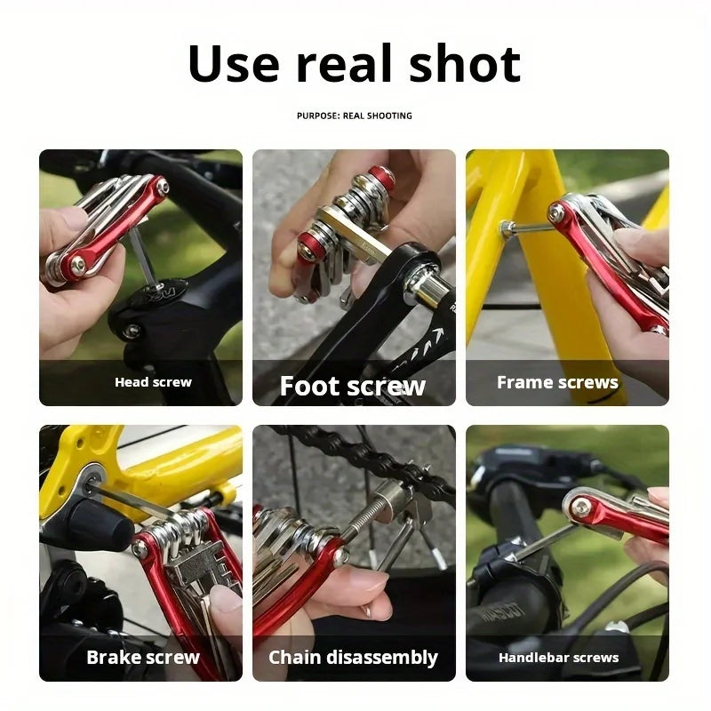 Multi-Function Bicycle Repair Kit – All-in-One Bike Tool Set