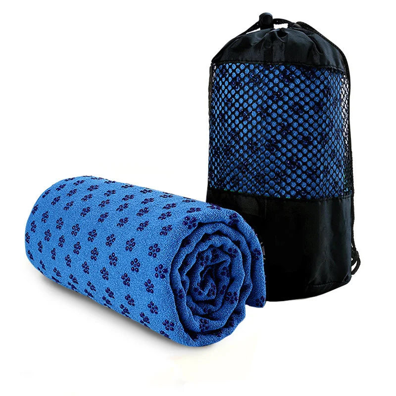 Non-Slip Hot Yoga Towel – Sweat-Absorbent Mat for Yoga, Pilates & Fitness