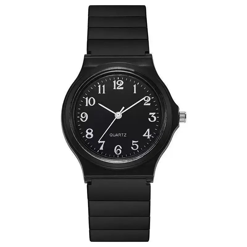 Exam Watch for Women – Simple Silicone Strap Waterproof Quartz