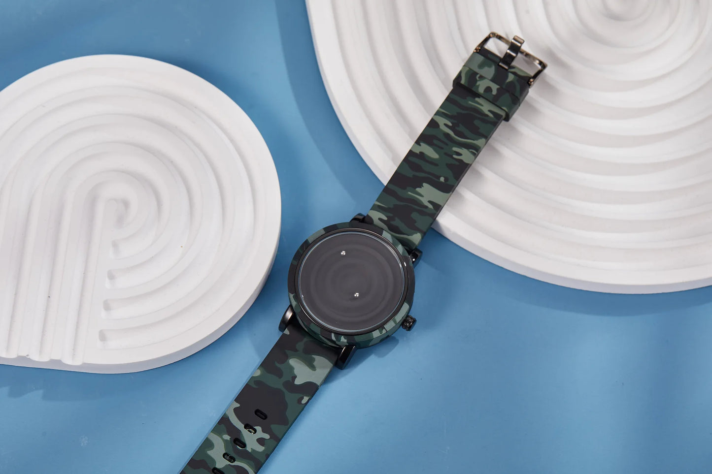 Magnetic Pointer Watch – Waterproof Quartz for Men & Women
