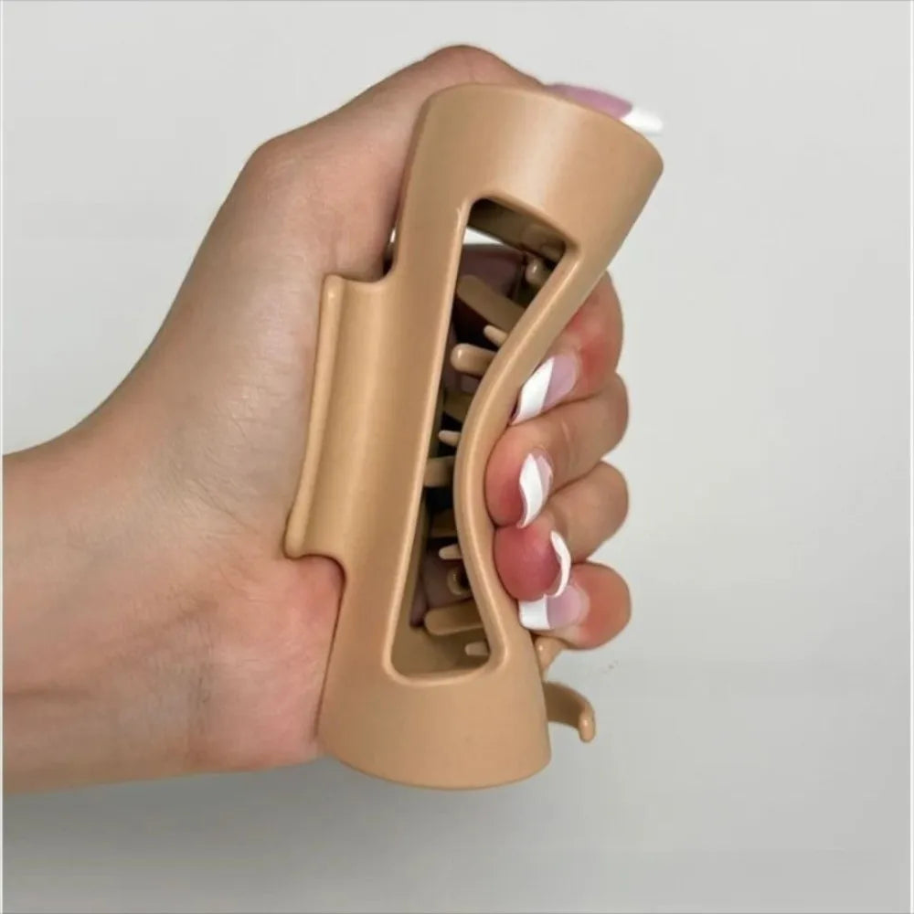 Soft Unsnappable Claw Clip - Lightweight & Flexible Hairpin for Effortless Ponytails