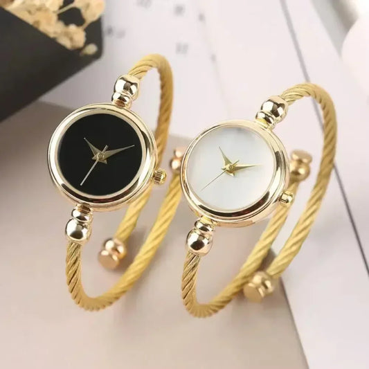Watch for Women Small Gold Bangle Bracelet