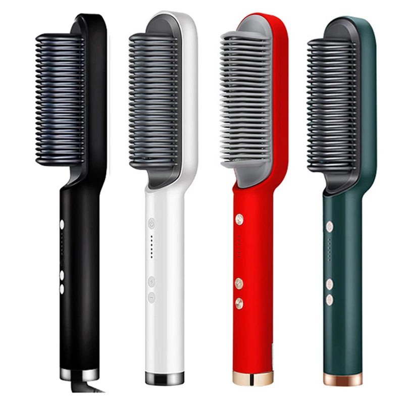Electric Hot Comb Hair Straightener