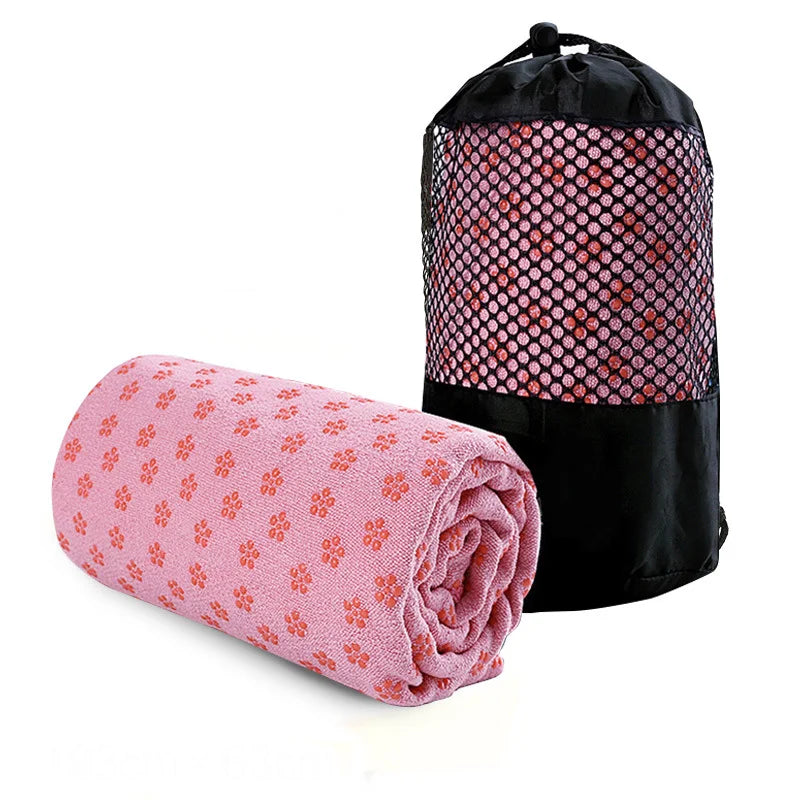 Non-Slip Hot Yoga Towel – Sweat-Absorbent Mat for Yoga, Pilates & Fitness
