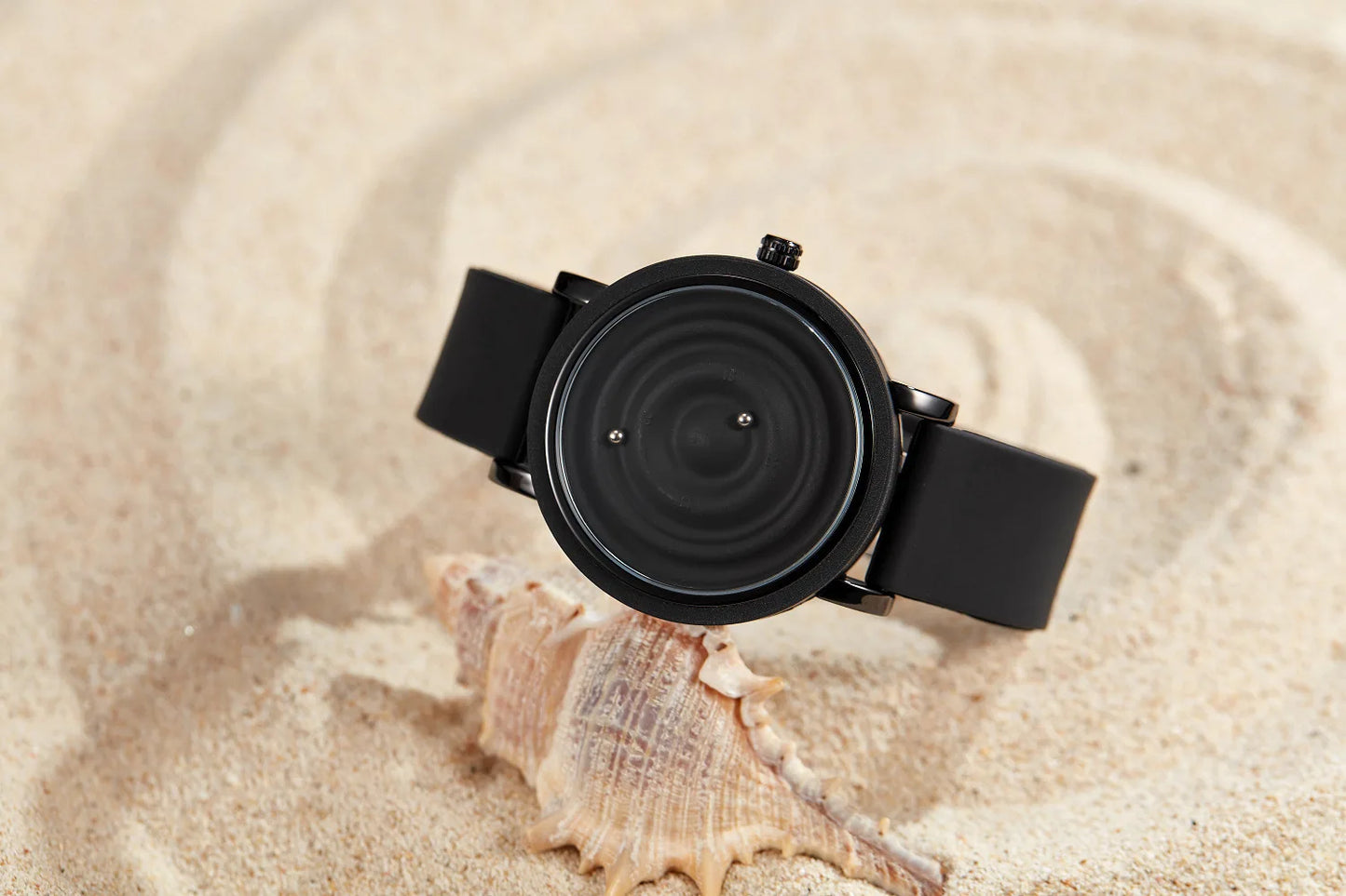 Magnetic Pointer Watch – Waterproof Quartz for Men & Women