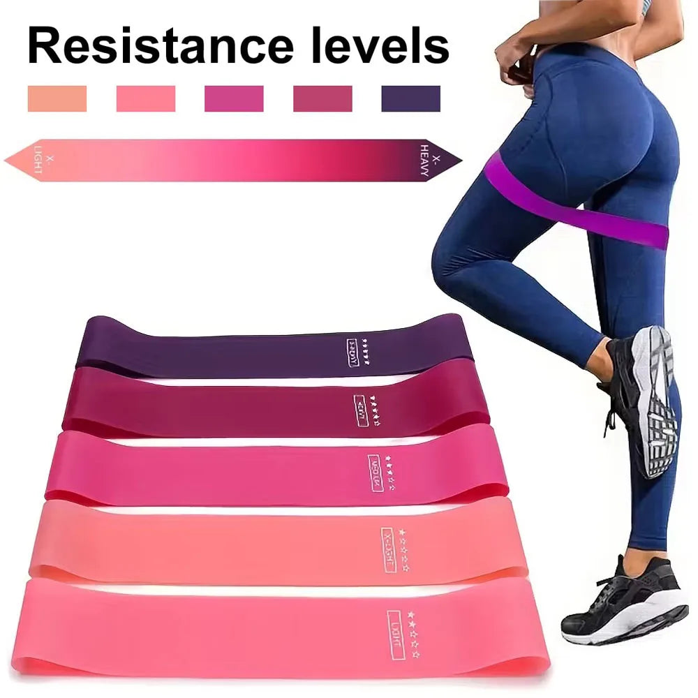 5-Level Gradient Resistance Bands – Loop Bands for Full Body Training