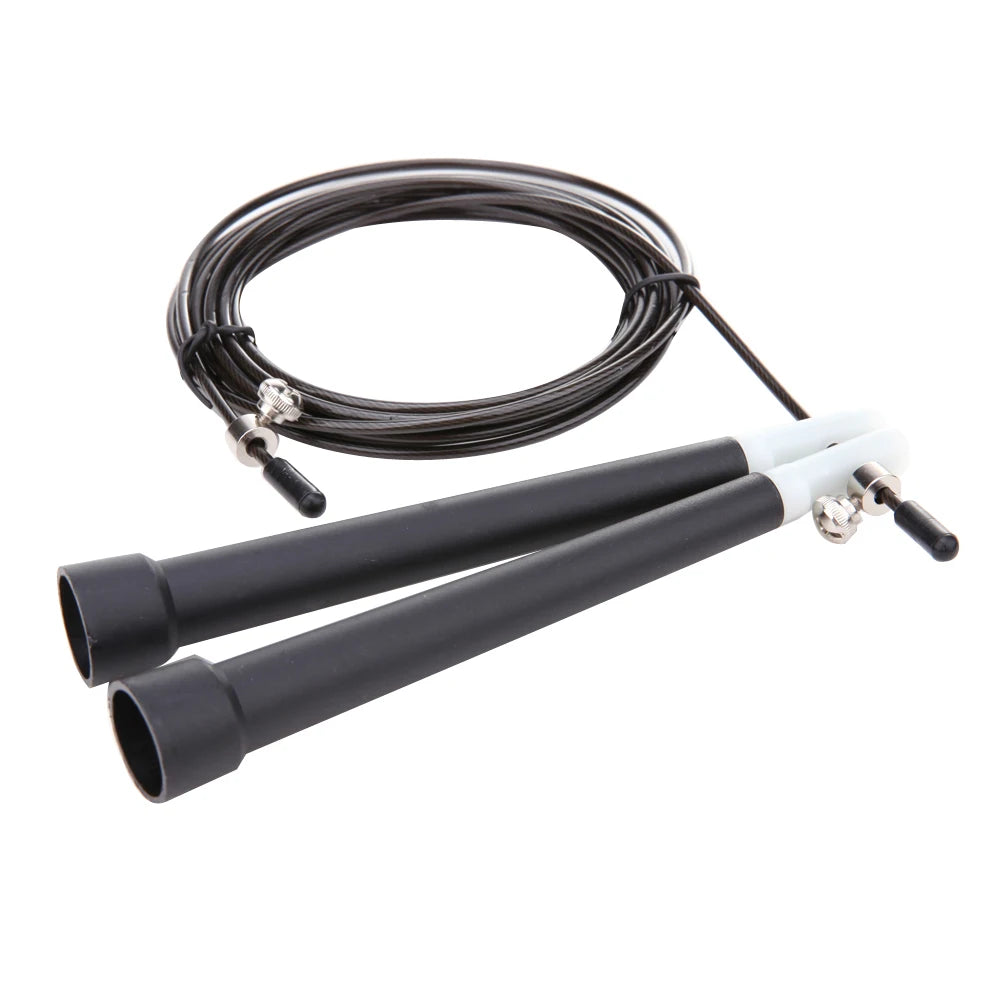 3m Steel Wire Speed Jump Rope - Cable Fitness Skipping Rope