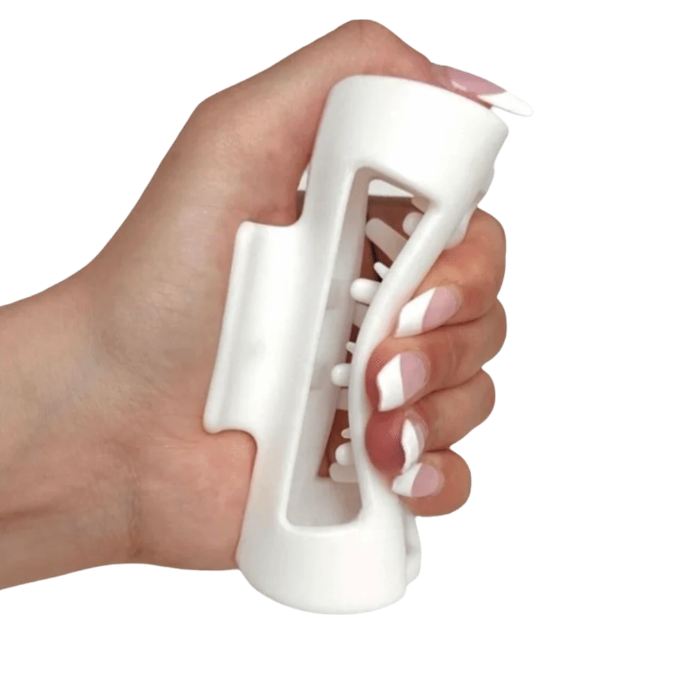 Soft Unsnappable Claw Clip - Lightweight & Flexible Hairpin for Effortless Ponytails