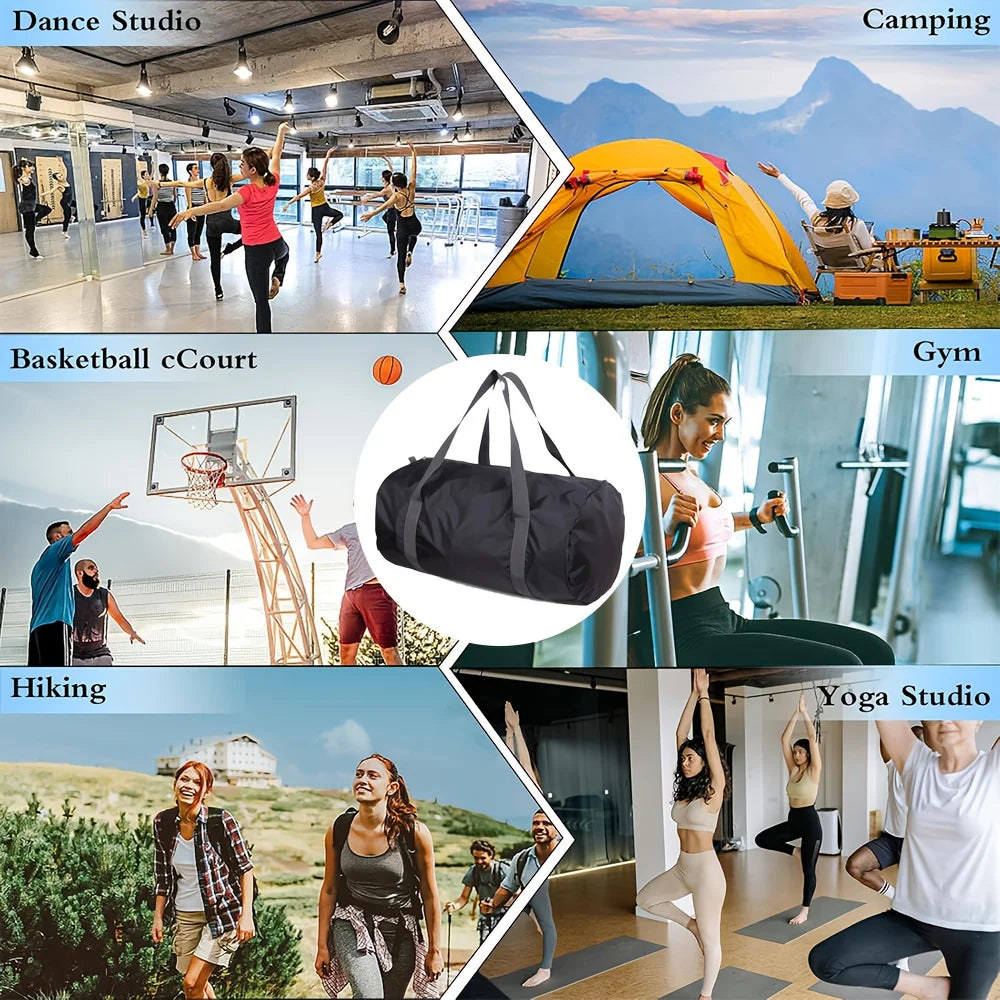 Foldable Gym & Travel Bag – Lightweight, Water-Resistant, Unisex