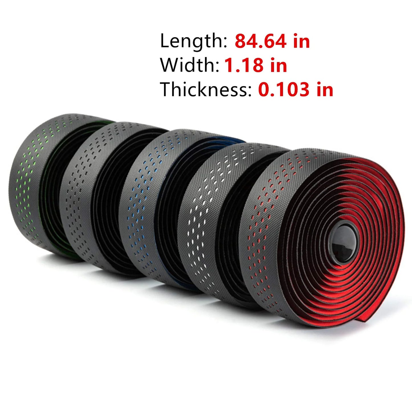 Road Bike Handlebar Tape – Anti-Slip PU+EVA Shock Absorption Cycling Grip