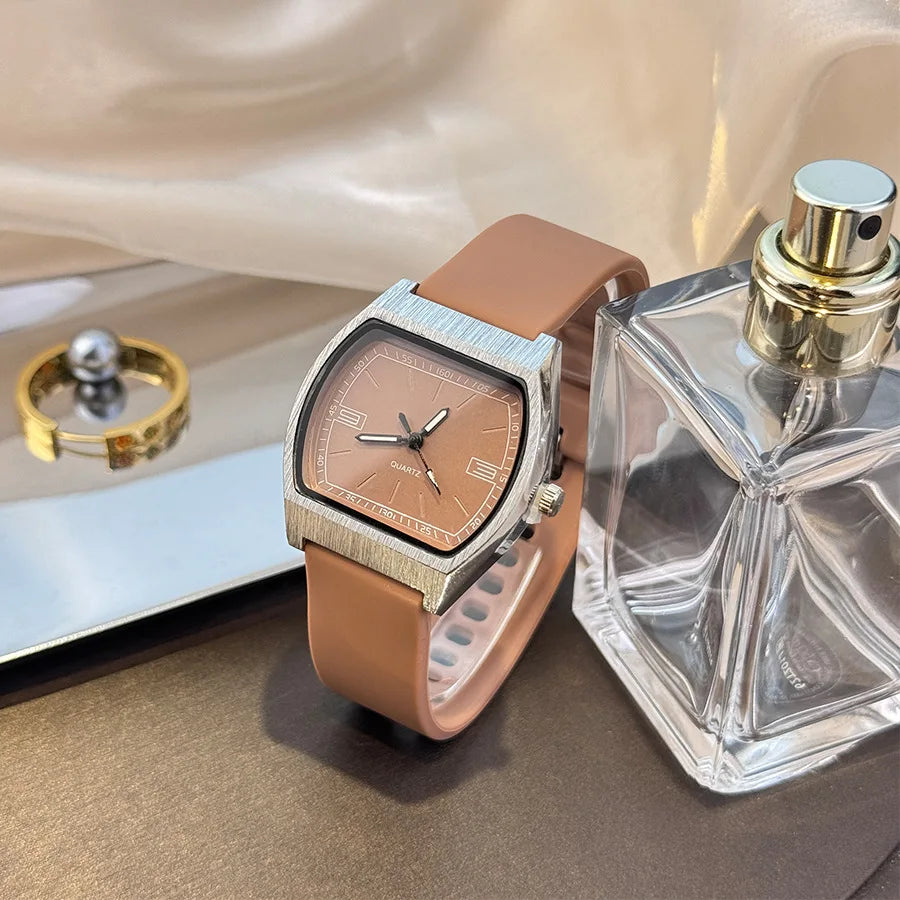 Ladies' Skin Feel Silicone Silky New Quartz Watch