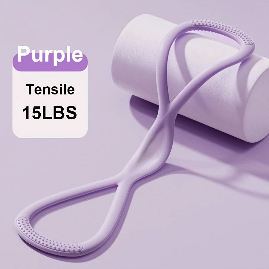 Figure-8 Silicone Resistance Band – Shoulder, Back & Arm Toning