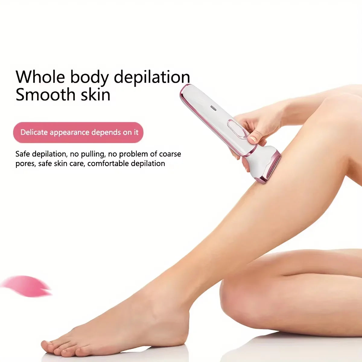 4-in-1 Electric Lady Shaver: Painless Hair Removal
