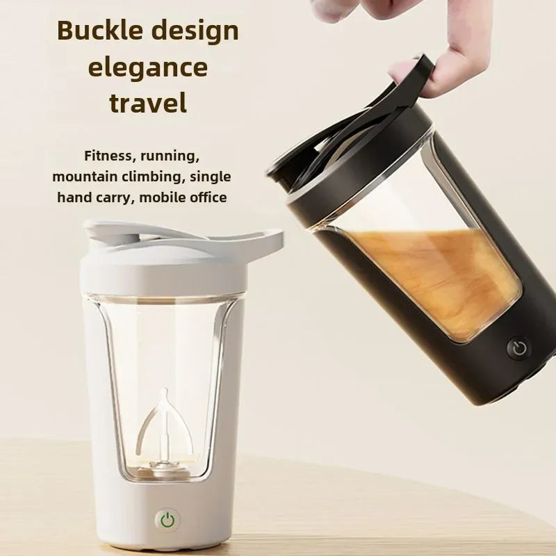 450ml Electric Protein Shaker Bottle