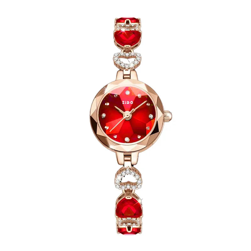 UTHAI L92 Women's Crystal Watch – Light Luxury Waterproof Quartz