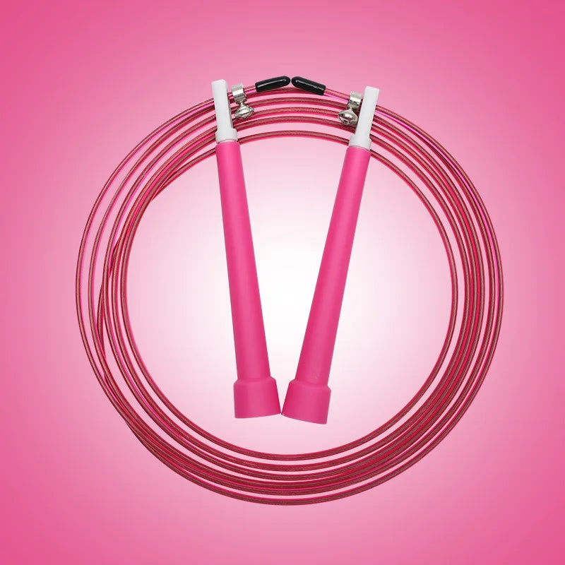 3m Steel Wire Speed Jump Rope - Cable Fitness Skipping Rope