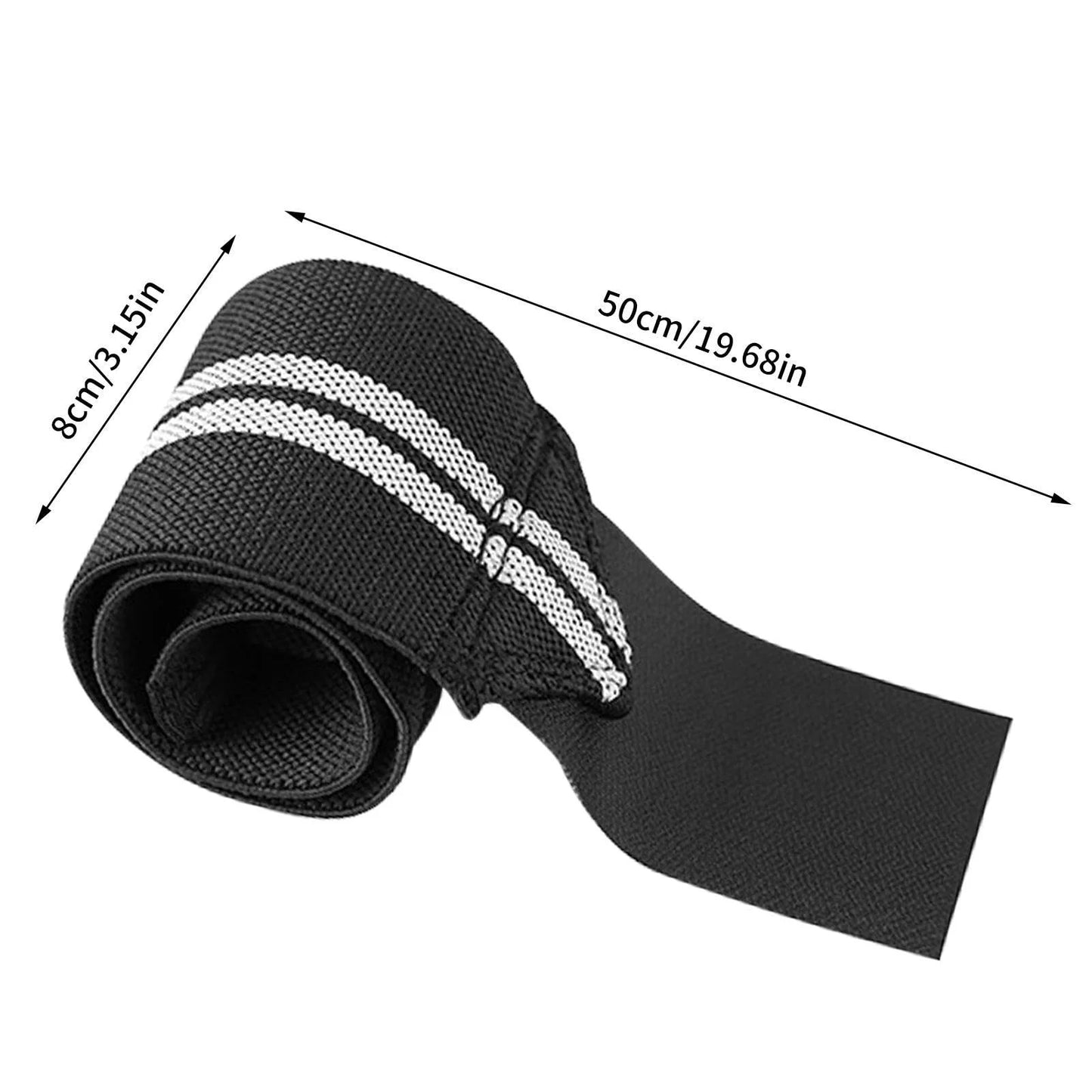 Wrist Support Wraps – Adjustable Gym Straps for Weightlifting & Crossfit