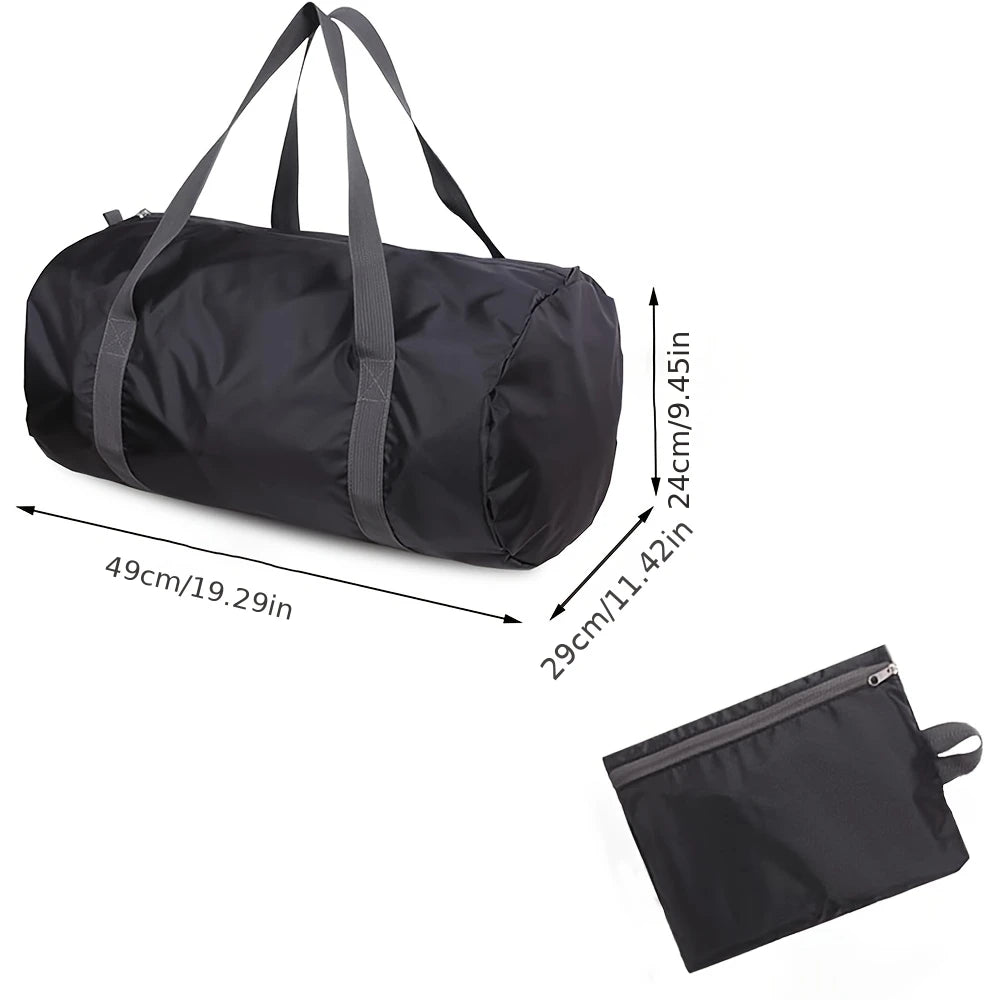 Foldable Gym & Travel Bag – Lightweight, Water-Resistant, Unisex