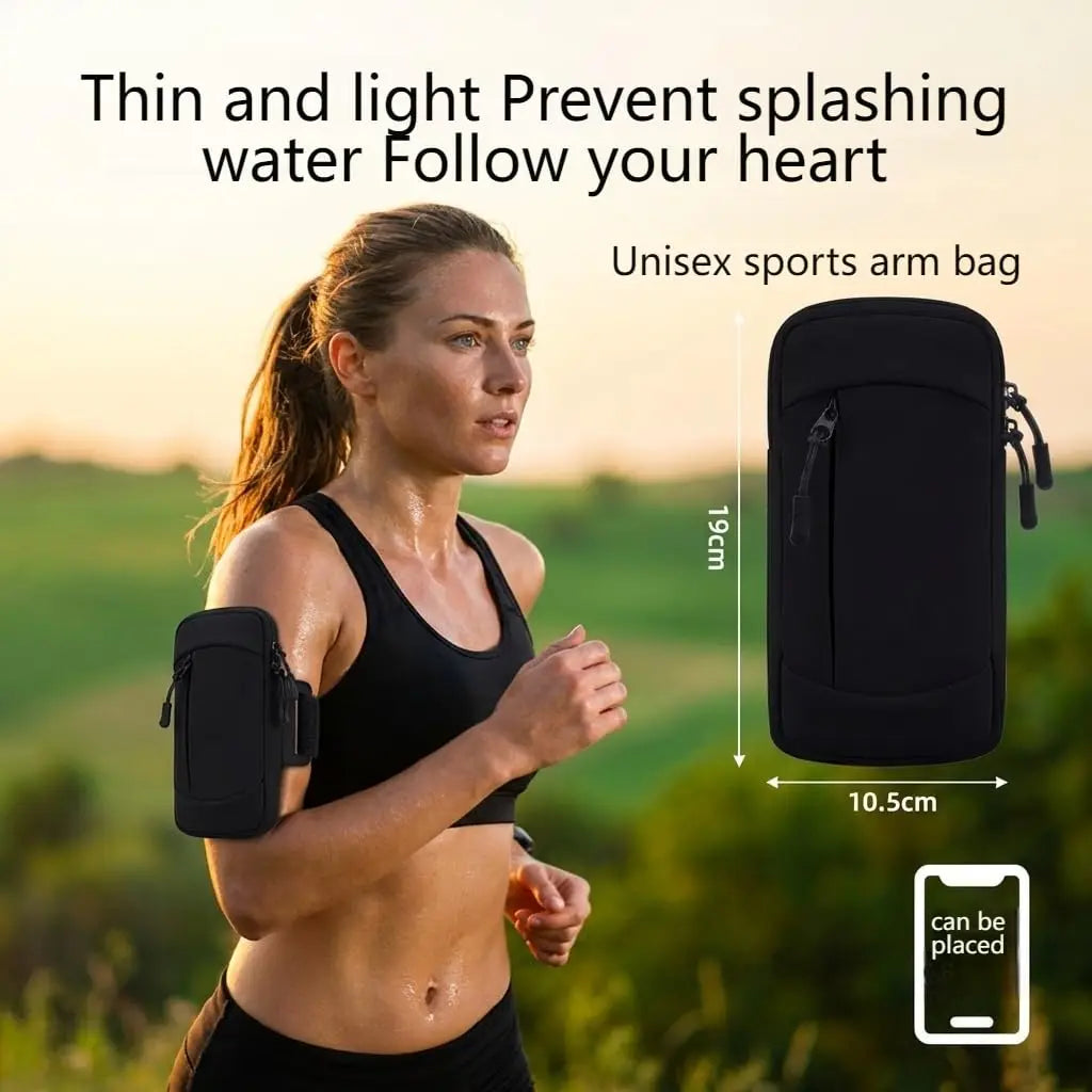 Running Armband Phone Holder – Waterproof Universal Sports Arm Pouch