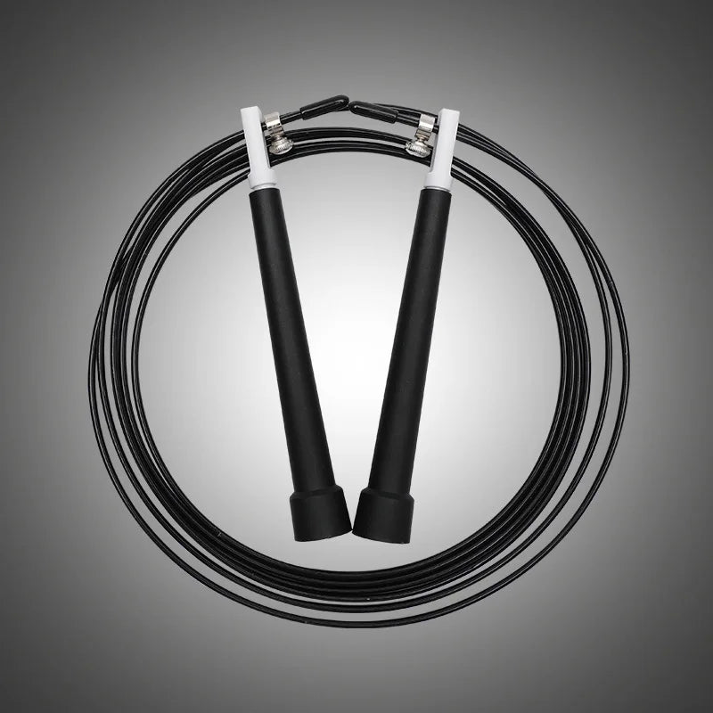 3m Steel Wire Speed Jump Rope - Cable Fitness Skipping Rope