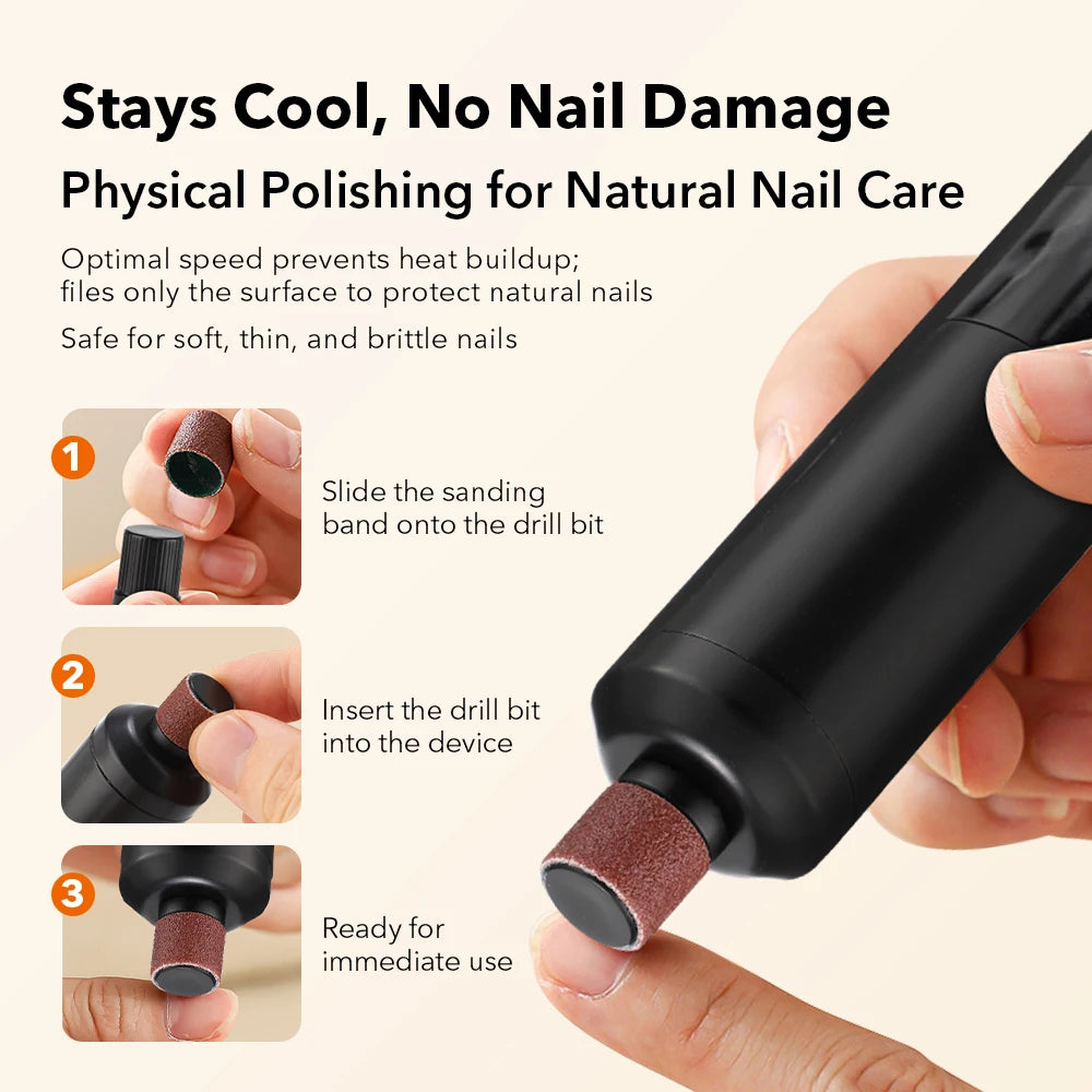 Electric Callus Remover – 6-Speed USB-C Rechargeable Pedicure Tool