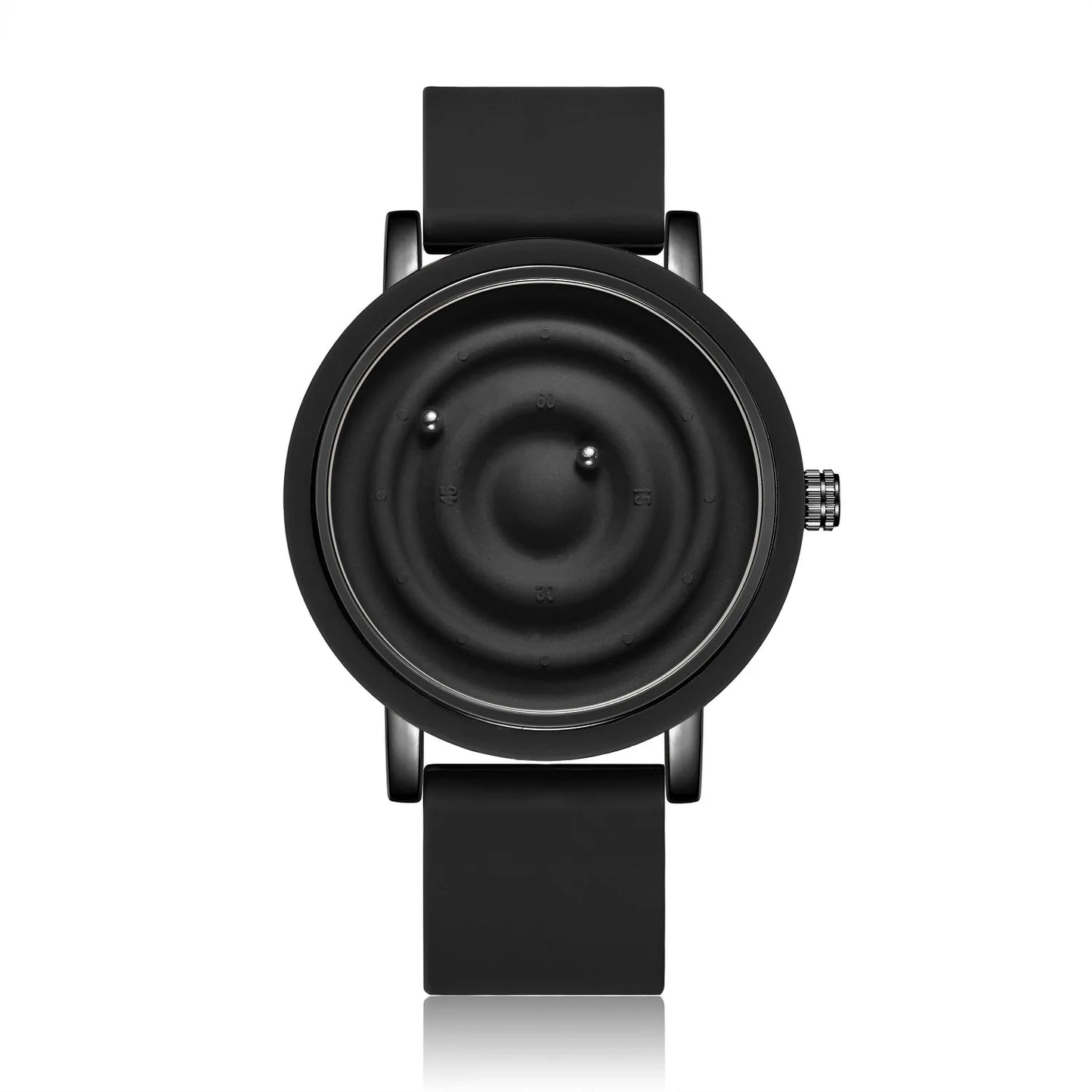 Magnetic Pointer Watch – Waterproof Quartz for Men & Women