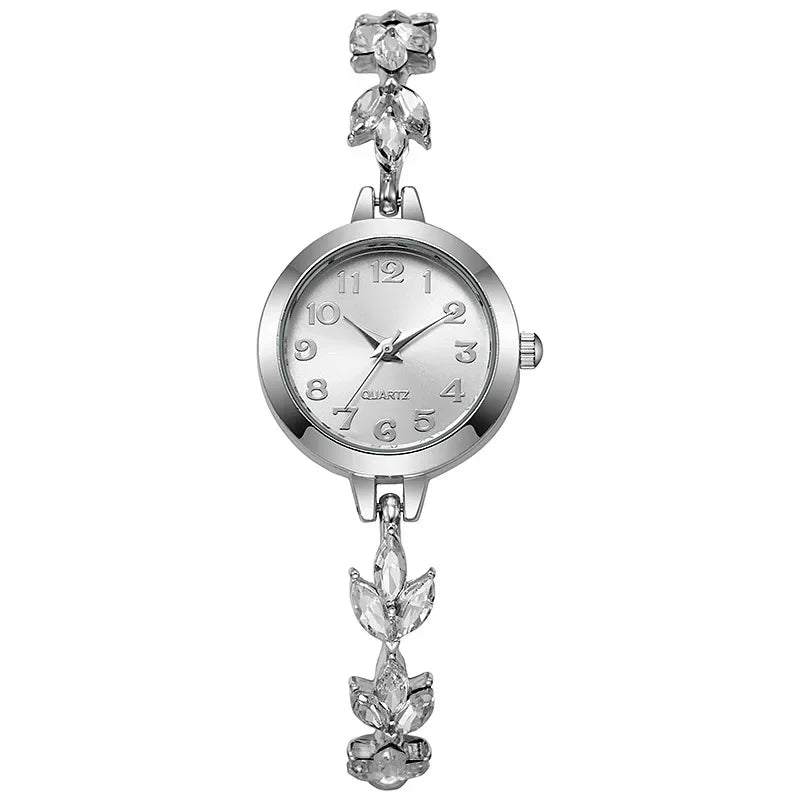 Elegant Rhinestone Bracelet Watch for Women – Luxury Quartz Gift