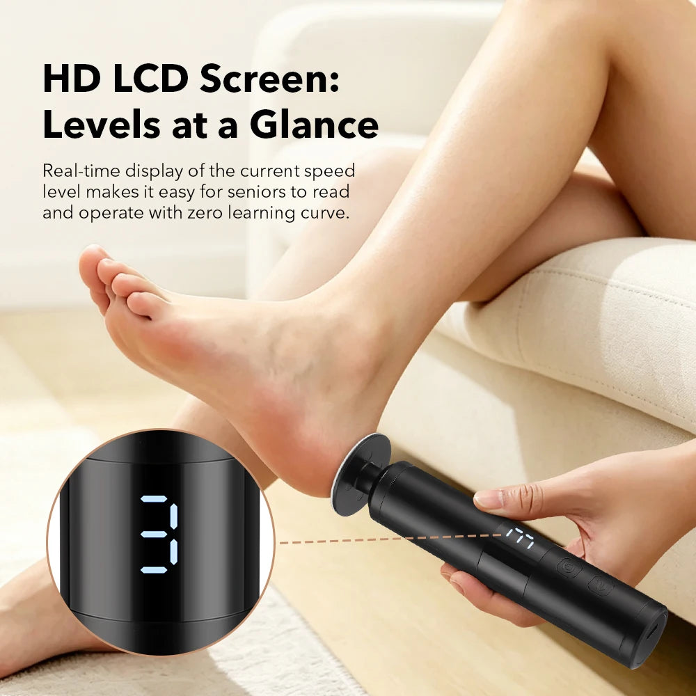 Electric Callus Remover – 6-Speed USB-C Rechargeable Pedicure Tool