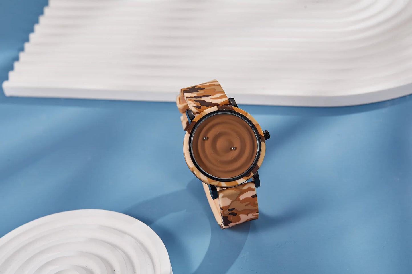 Magnetic Pointer Watch – Waterproof Quartz for Men & Women