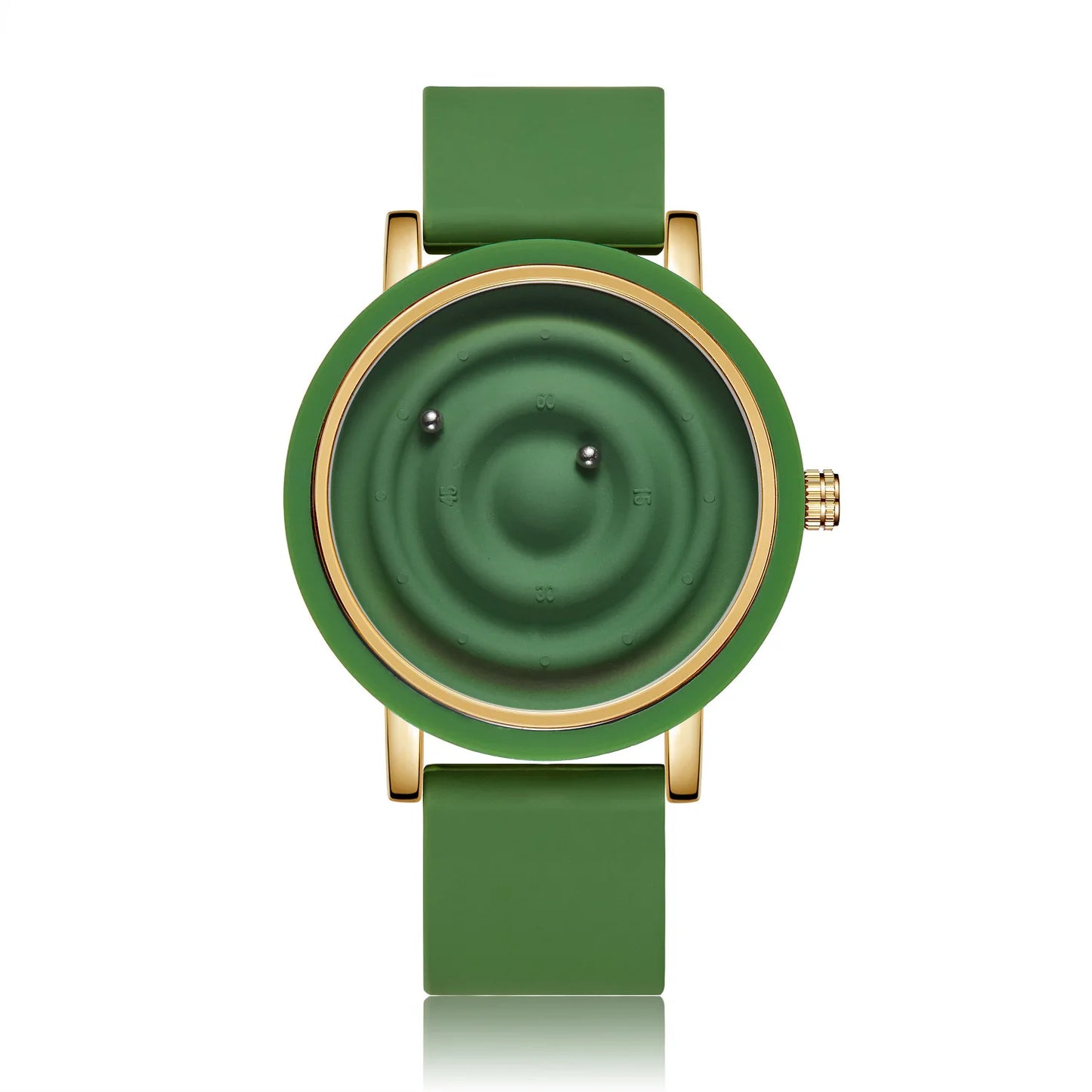 Magnetic Pointer Watch – Waterproof Quartz for Men & Women