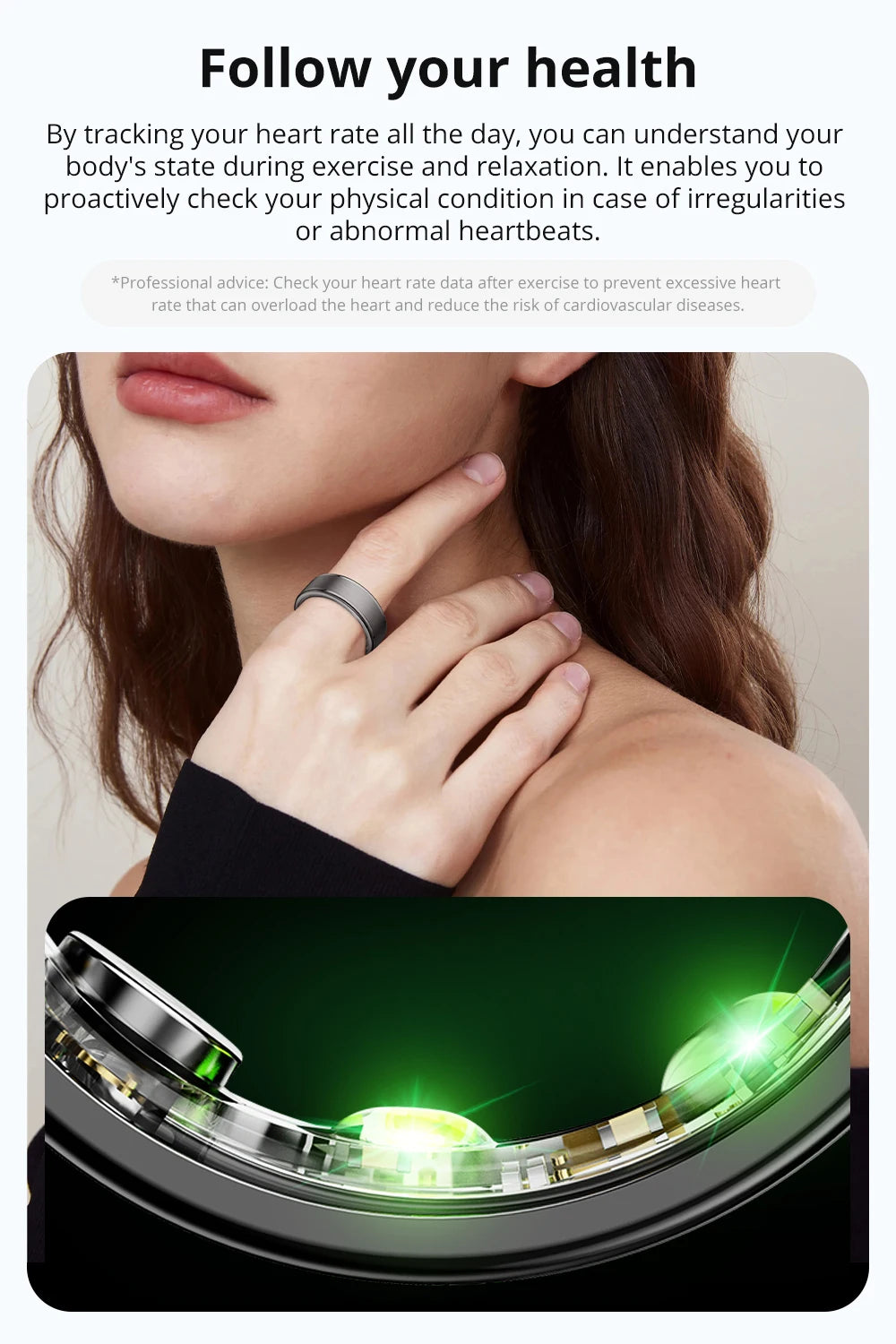 Smart Ring Men Women
