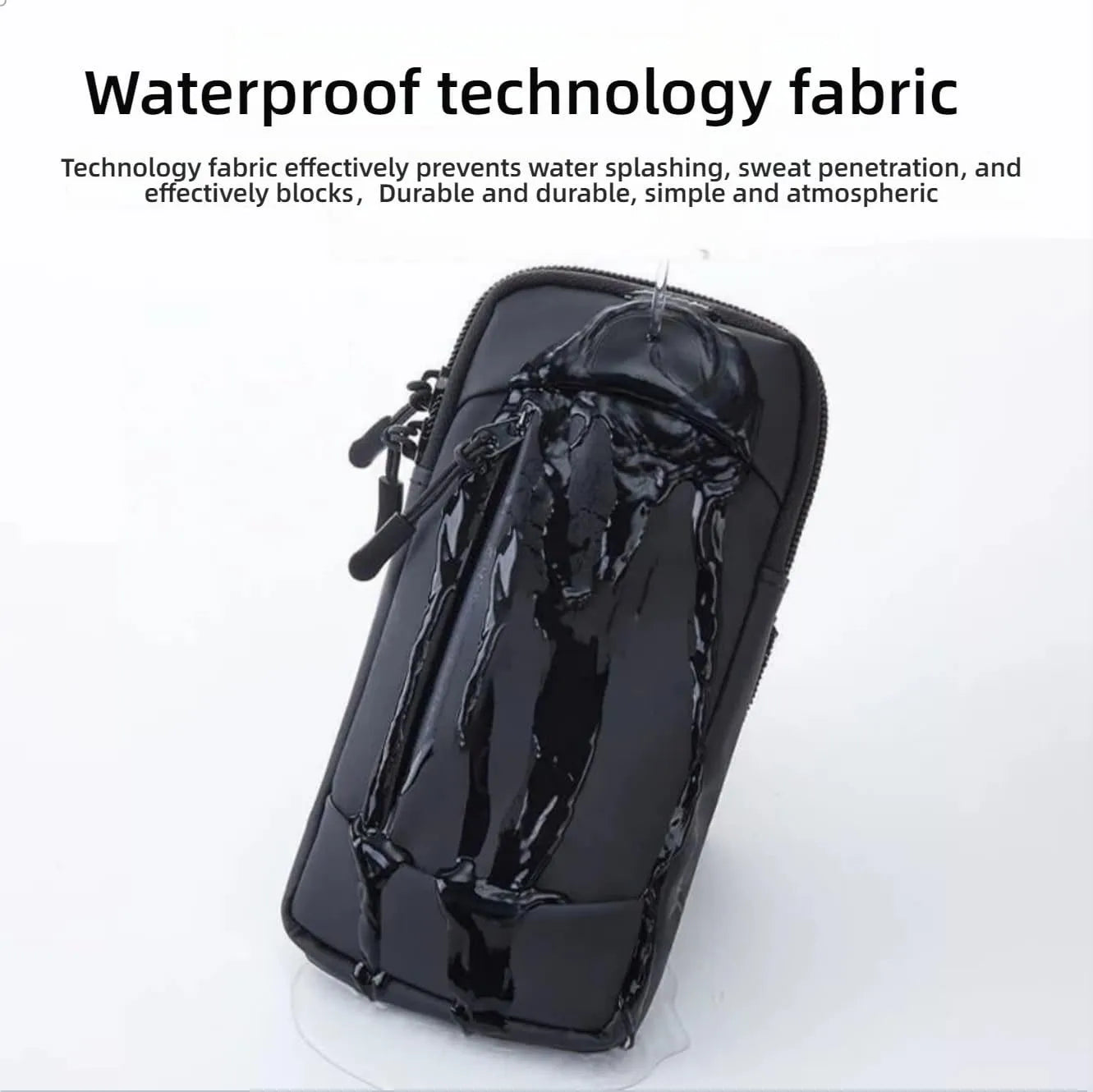 Running Armband Phone Holder – Waterproof Universal Sports Arm Pouch