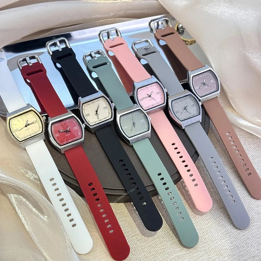 Ladies' Skin Feel Silicone Silky New Quartz Watch