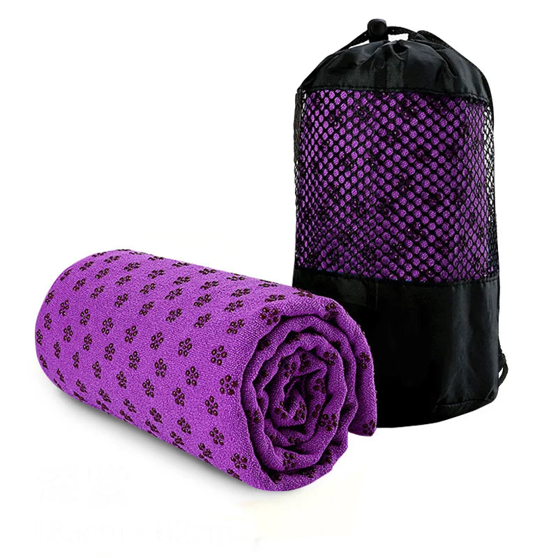 Hot Yoga Grip Towel – Anti-Slip Sweat-Absorbent Mat Towel