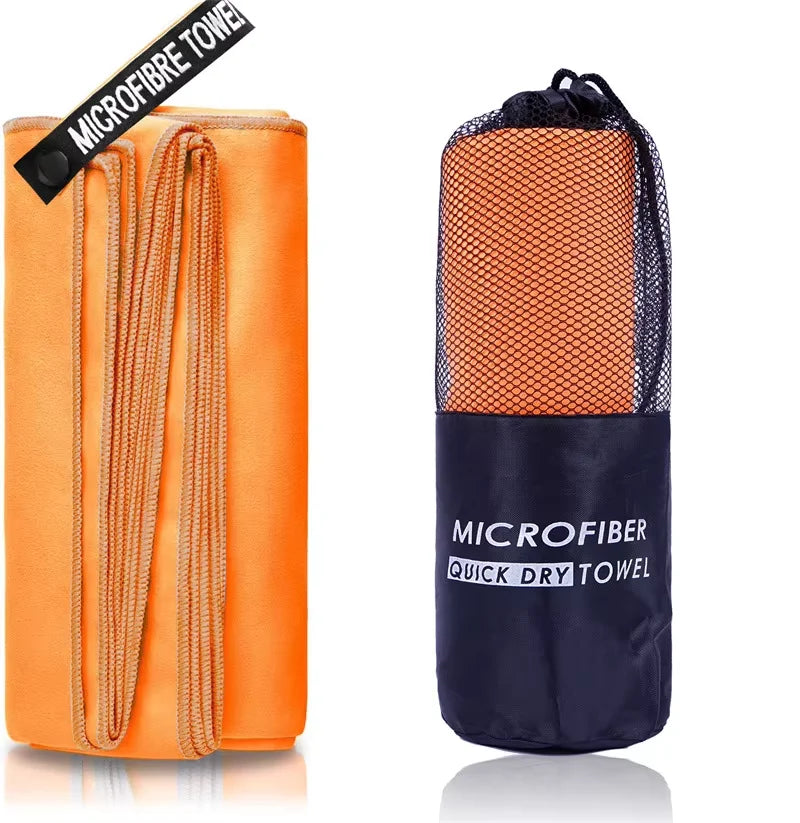 Luxury Microfiber Sports Towel – Quick-Dry Super Soft for Gym, Beach & Travel