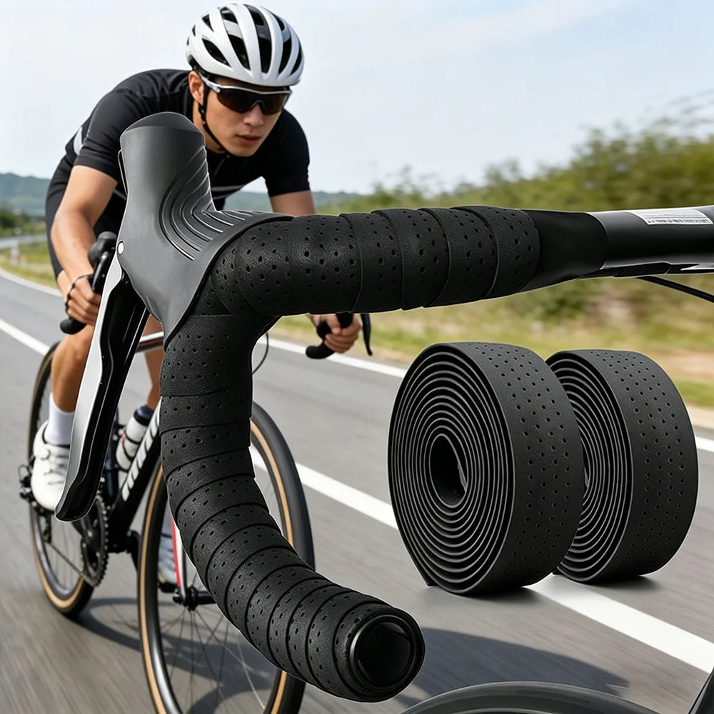 EVA Bicycle Handlebar Tape – Breathable Anti-Vibration Cycling Grip