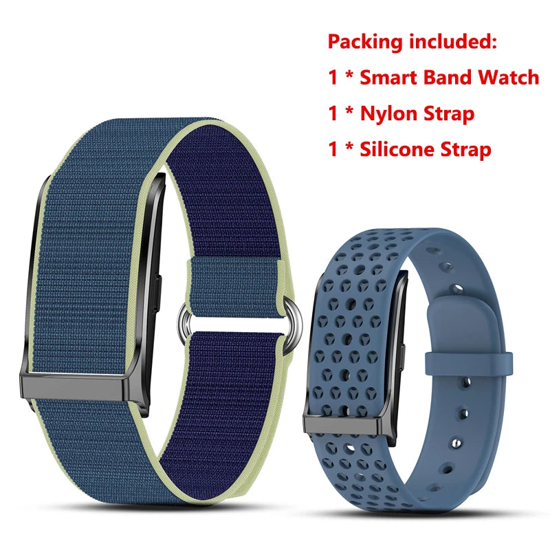 Fitness Tracker Watch - Heart Rate Blood Pressure Monitor