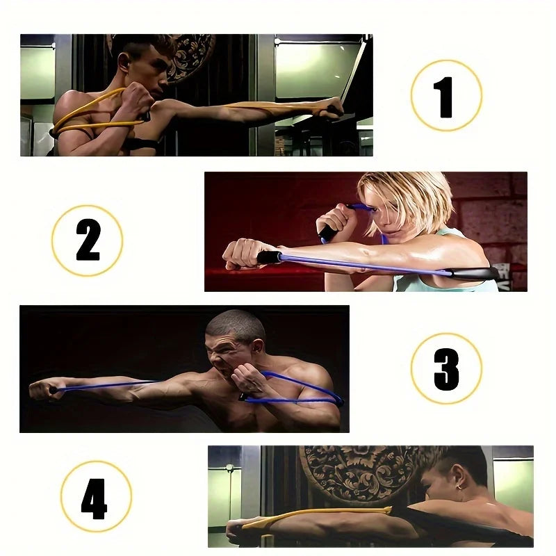 Boxing Training Resistance Rope – 5 Levels for Speed, Power & Reaction