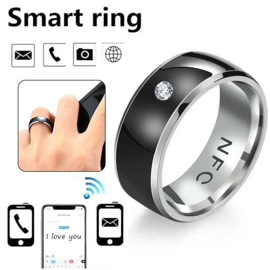 Magic NFC Smart Ring – Stainless Steel, Waterproof