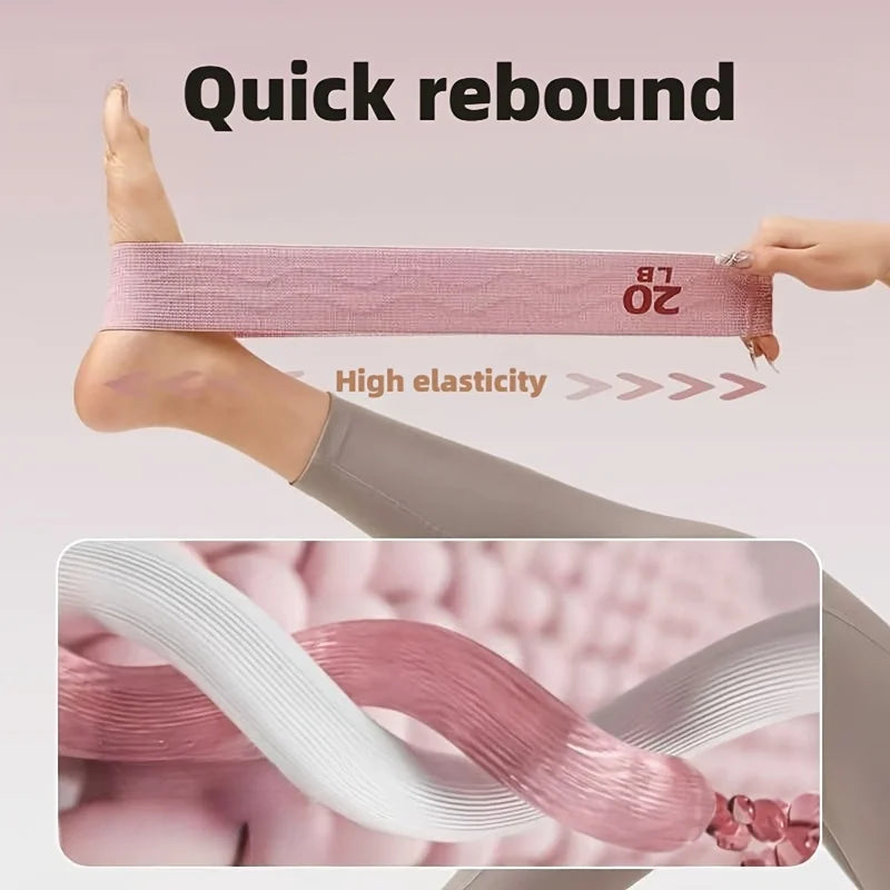 3-Level Fabric Resistance Bands – Glute & Lower Body Training