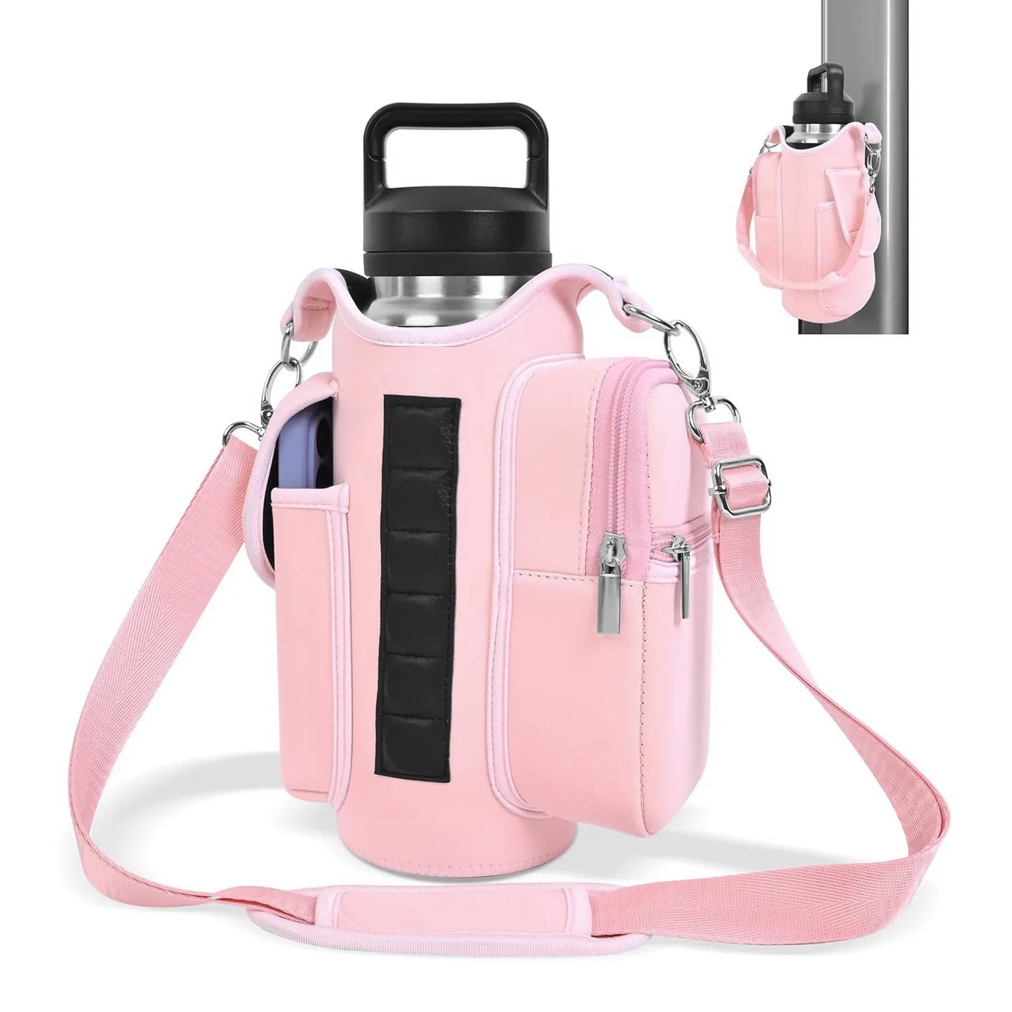Magnetic Gym Bag Water Bottle